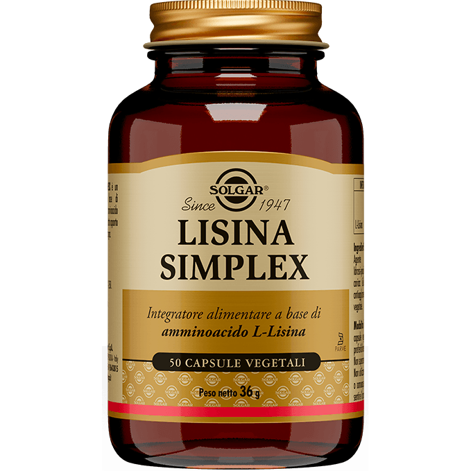Solgar Lysine – 50 gélules végétales