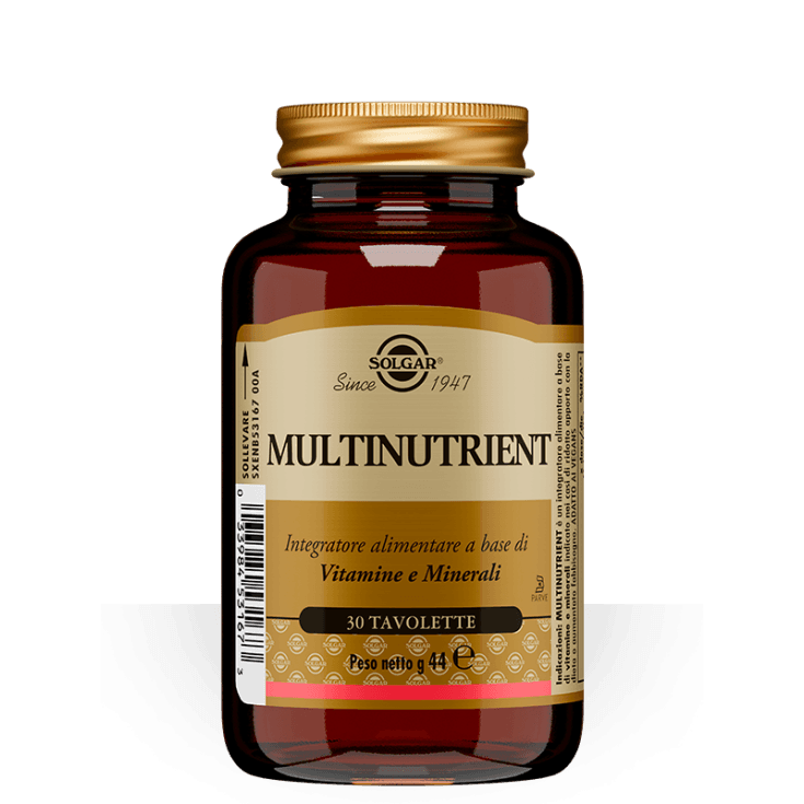 Solgar Multinutrient – 30 comprimés