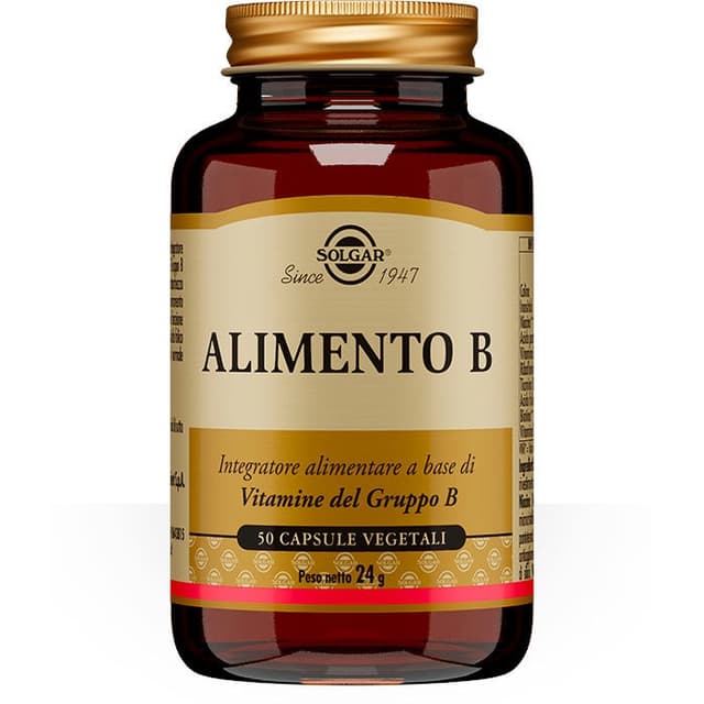 Complexe vitamines B – 50 gélules Solgar | Alimento B