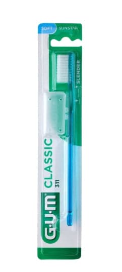 GUM CLASSIC 311 – Brosse à dents soies souples