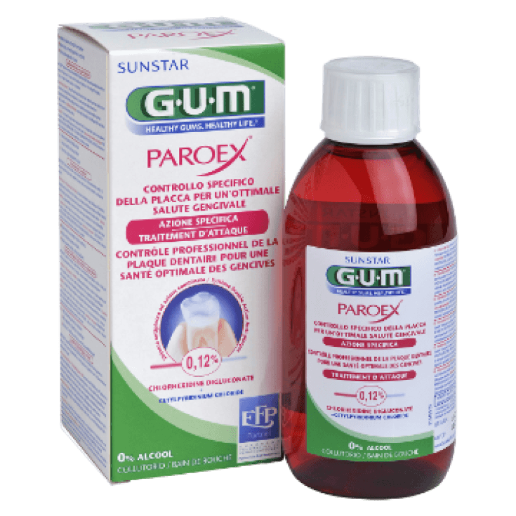 GUM Paroex 0,12% Bain de bouche – 300 ml