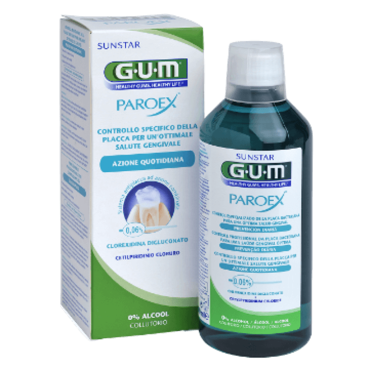 GUM Paroex 0,06% Mundwasser – 500 ml