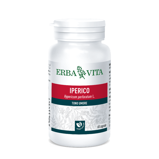 Millepertuis – 60 gélules 400 mg | Iperico Erbavita