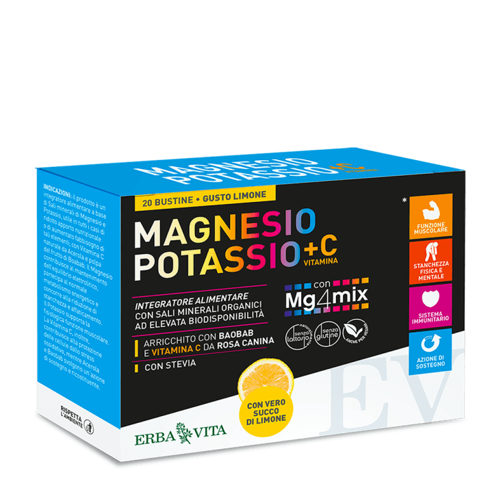 Magnesio e Potassio + Vit C Citron – Poudre
