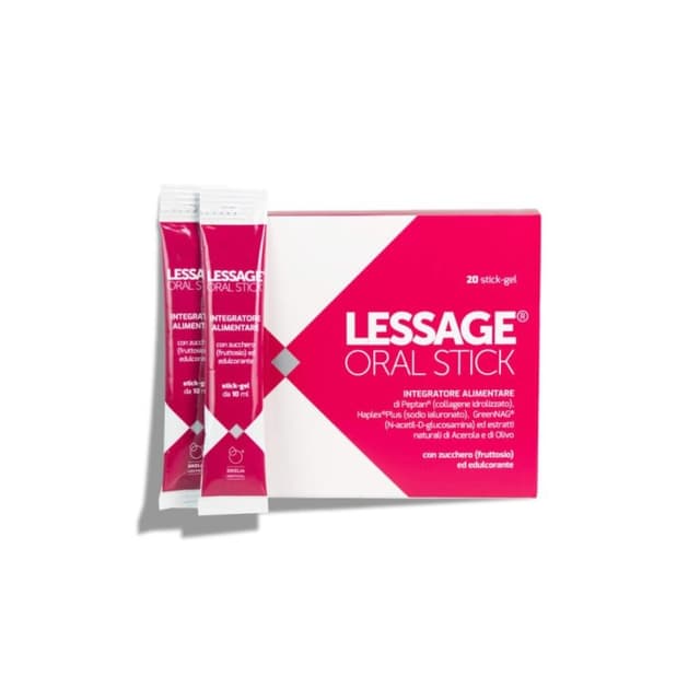 Collagène + Vitamine C – 20 bâtonnets | Lessage Oral Stick