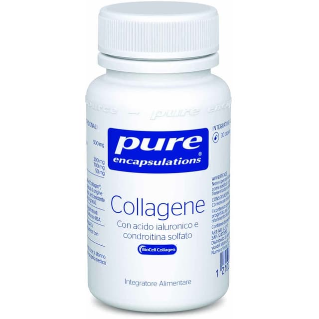 Collagène + Vitamine C – 30 gélules | Pure Encapsulations Kollagen