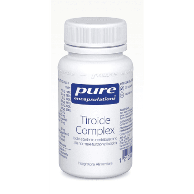 Ashwagandha + Curcuma – 30 Gélules | Pure Encapsulations Thyroid Complex