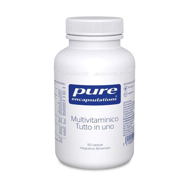 Magnésium + Calcium – 90 gélules | Pure Encapsulations Multivitamin