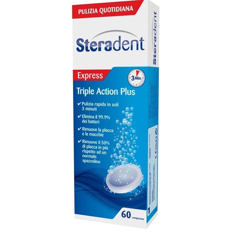 Steradent TA Plus – 60 comprimés