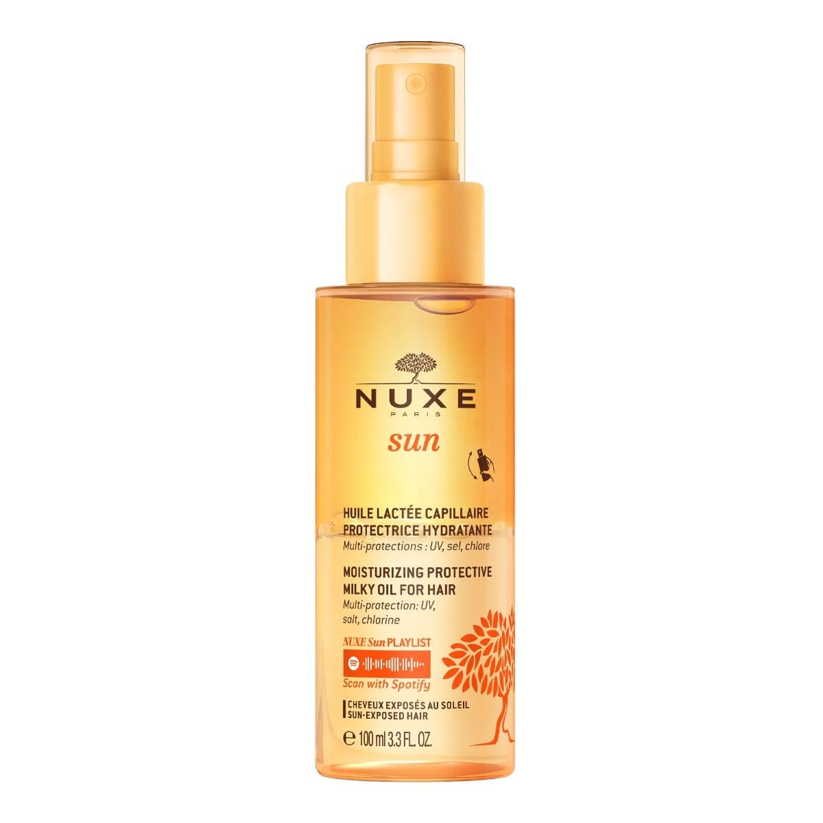 NUXE Sun Huile Lactée Capillaire – 100 ml