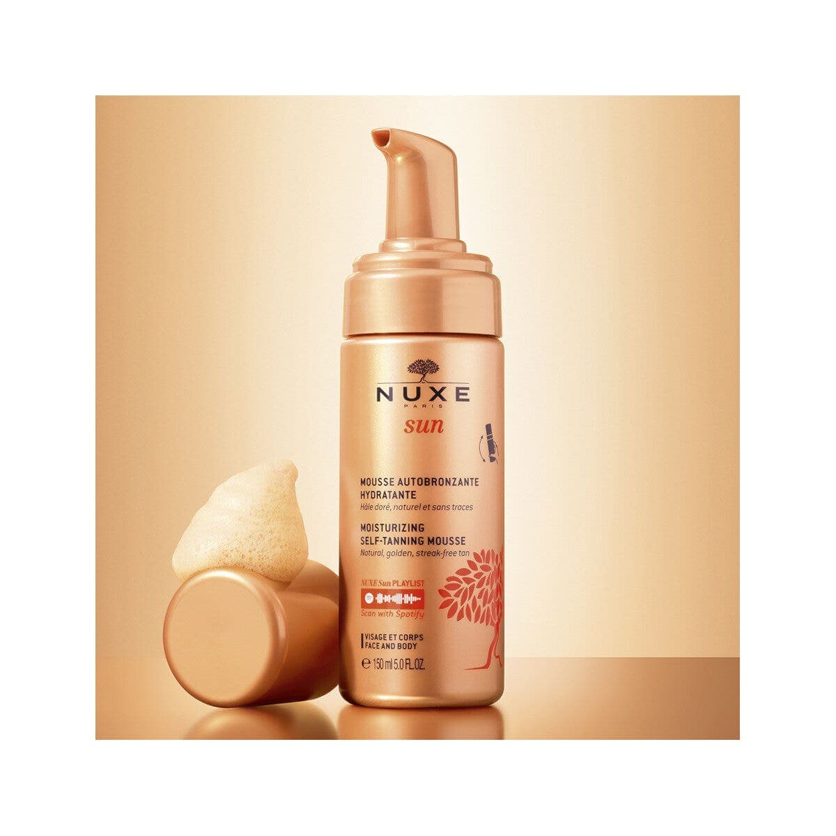 NUXE SUN MOUSSE AUTOABBR 150ML