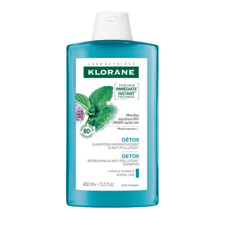 Klorane Shampoo Minze Aqua – 400 ml