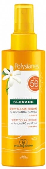 Klorane Sonnenmilch SPF 50 Tamanu/Monoi – 200 ml
