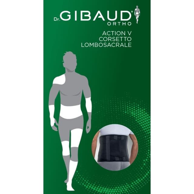 Gibaud Ortho Corselet Lombaire Active – Taille 3
