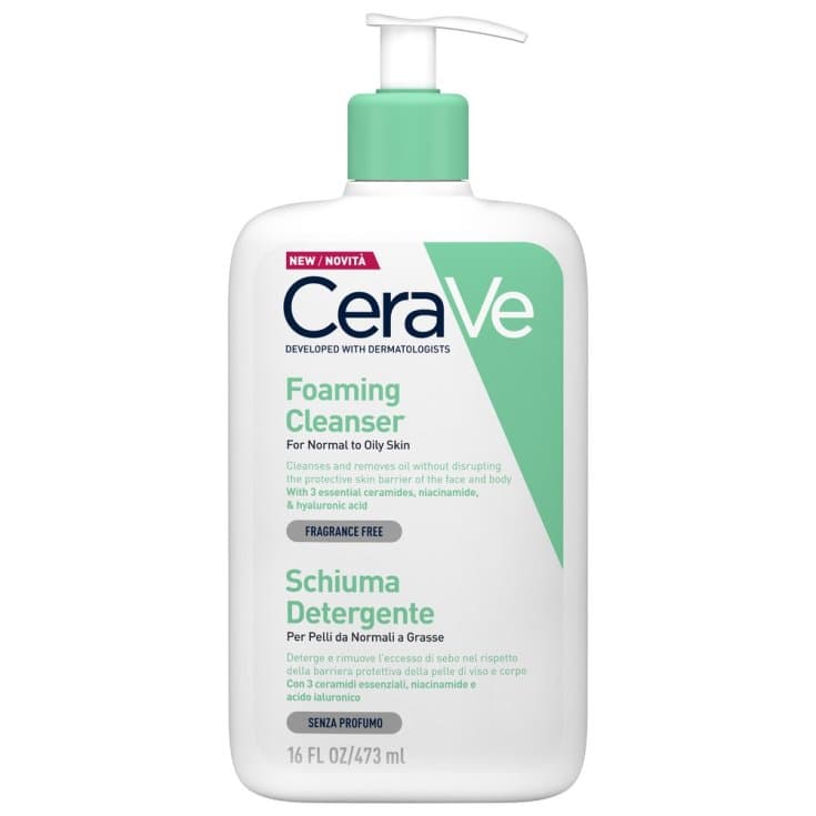 CeraVe Mousse Nettoyante Visage – 473 ml