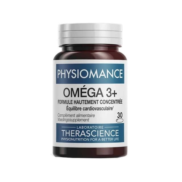 Oméga-3 – 30 perles | Physiomance Omega 3+