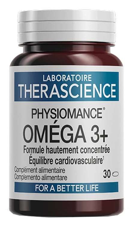 Physiomance Omega 3+ – 30 perles
