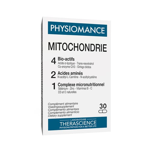 Physiomance Mitochondrie – 30 gélules
