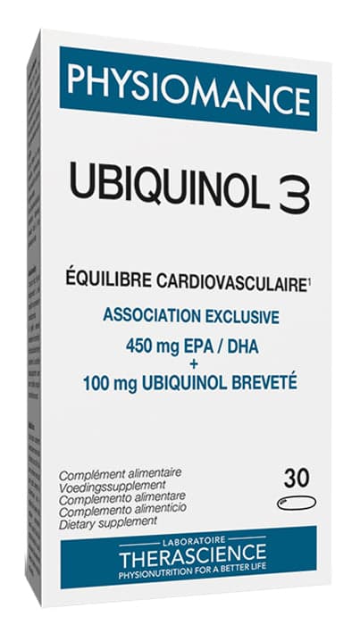 Physiomance Ubiquinol 3 – 30 perles