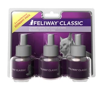 Feliway Classic Recharges – Pack 3 pièces