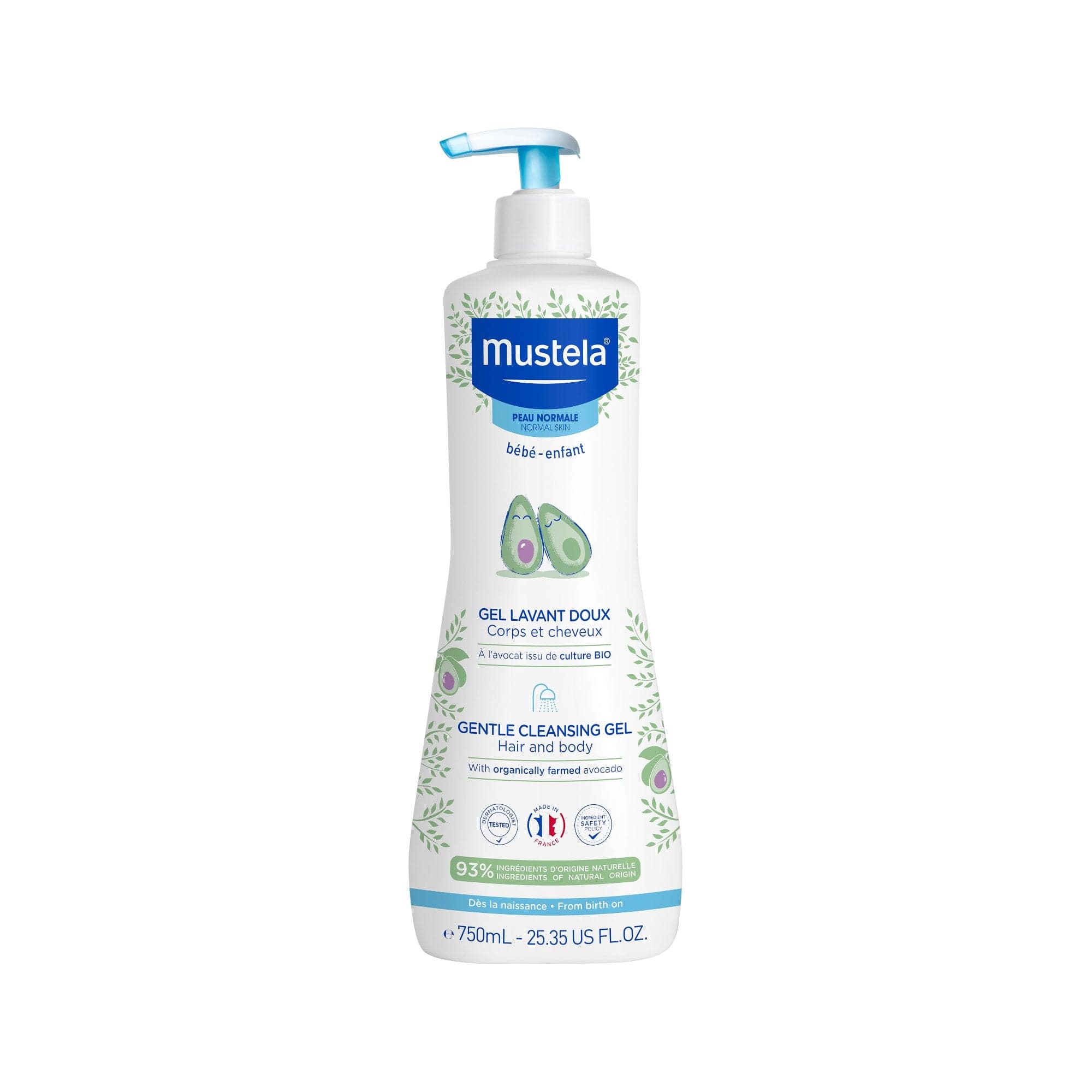 Mustela Reinigungsgel – 750 ml