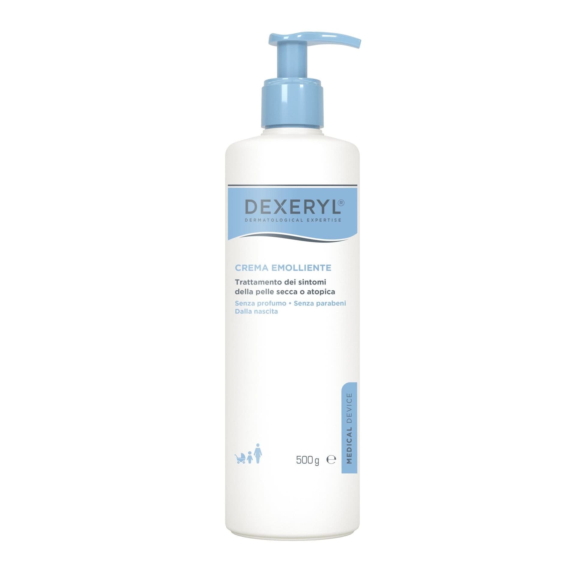 Dexeryl Crème de Soin – 500 g avec Pompe Doseuse