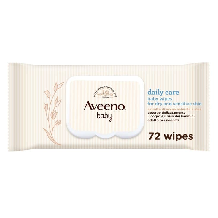 AVEENO Baby Lingettes – 72 pièces