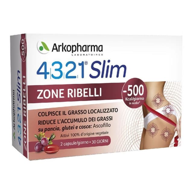 4321 Slim Zone Ribelli – 60 gélules
