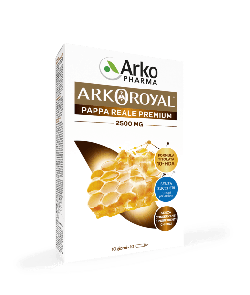Arkoroyal Pappa Reale 2500 mg – 10 Ampullen