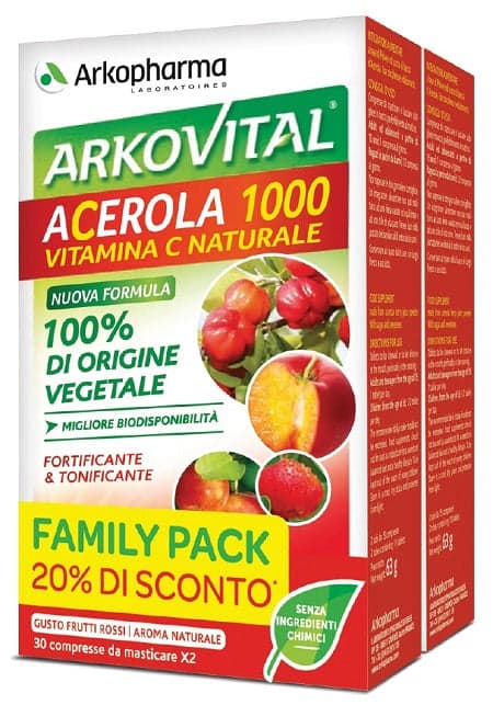 Acérola 1000 – 60 Comprimés