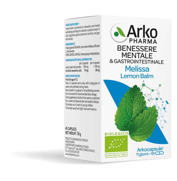 Arkocapsule Melissa Bio – 45 gélules