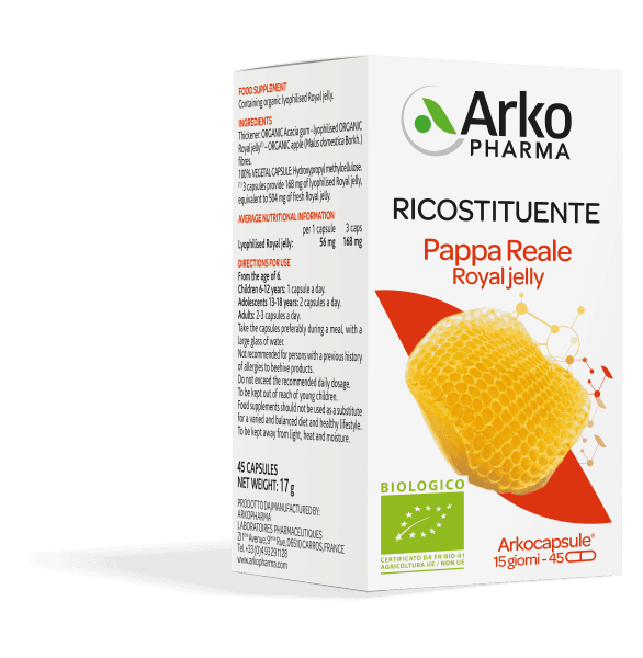 Arkocapsule Gelée Royale Bio – 45 gélules
