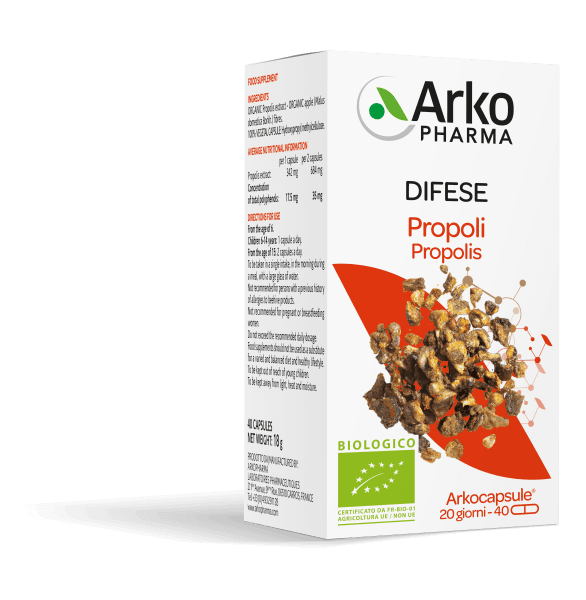 Arkocapsule Propolis Bio – 40 gélules
