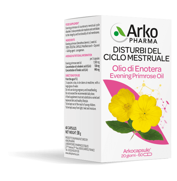 Arkocapsule Huile d'Onagre Bio – 60 gélules