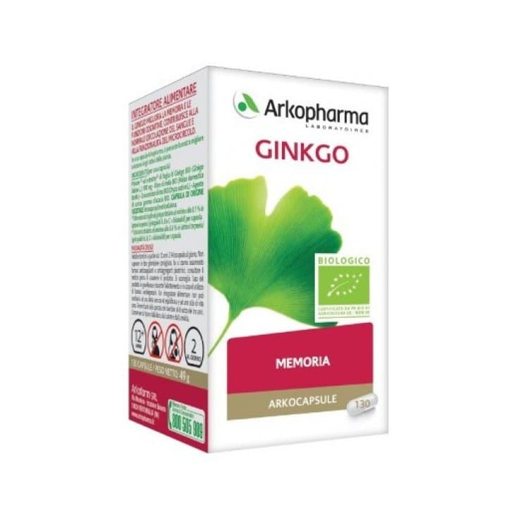 Arkocapsule Ginkgo Bio – 130 gélules