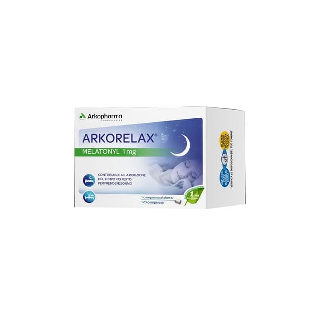 Mélatonine – 120 comprimés | Arkorelax Melatonyl