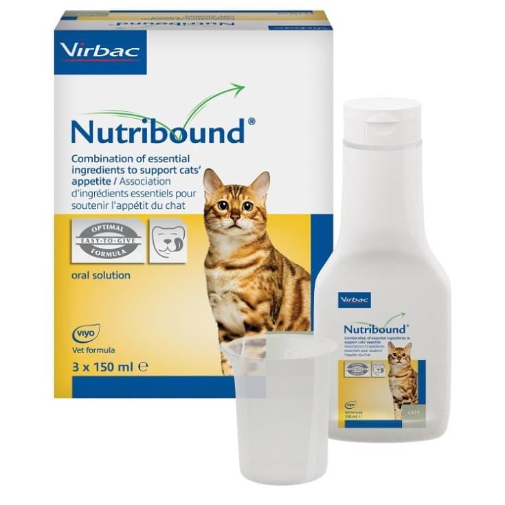 Nutribound Gatti – 3x150 ml Aliment complémentaire pour chats