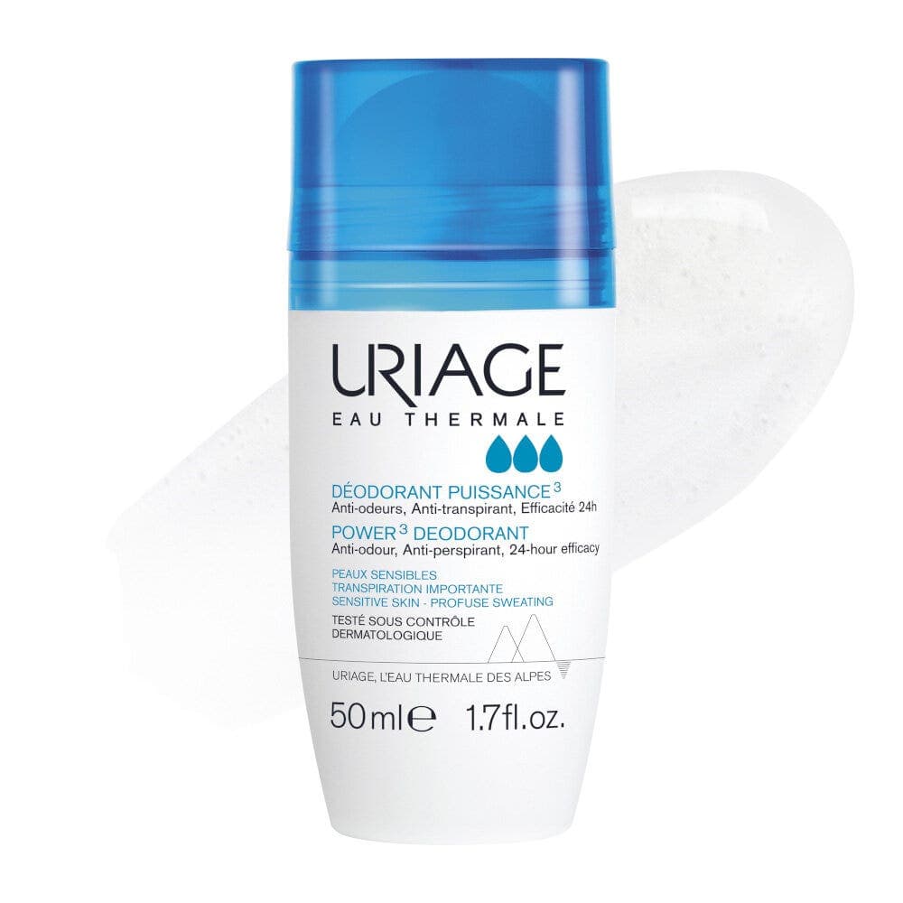 Uriage Déo Power3 Roll-on – 50 ml Déodorant