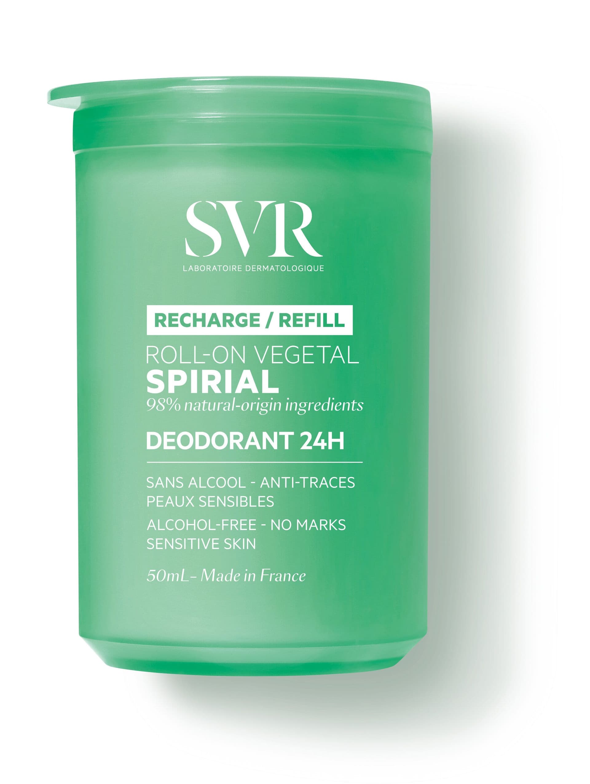 Spirial Roll On Refill Végétal – Recharge