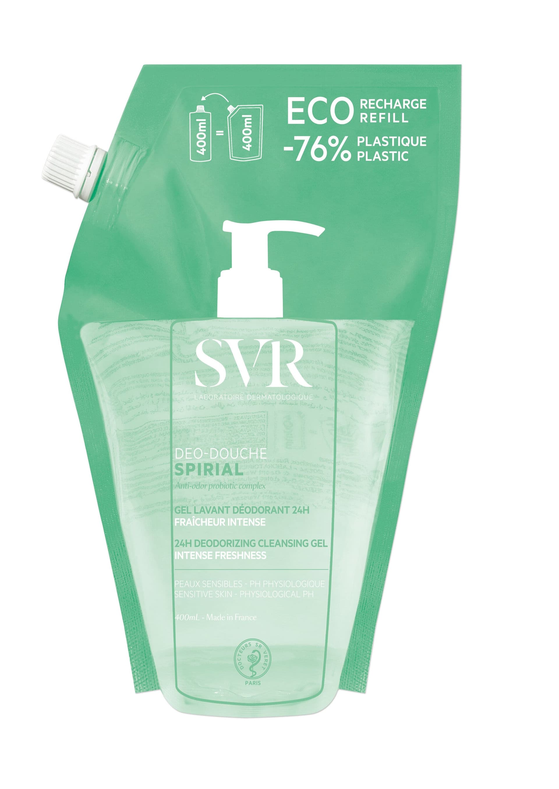 Spiral Deo Douche Recharge – 400 ml