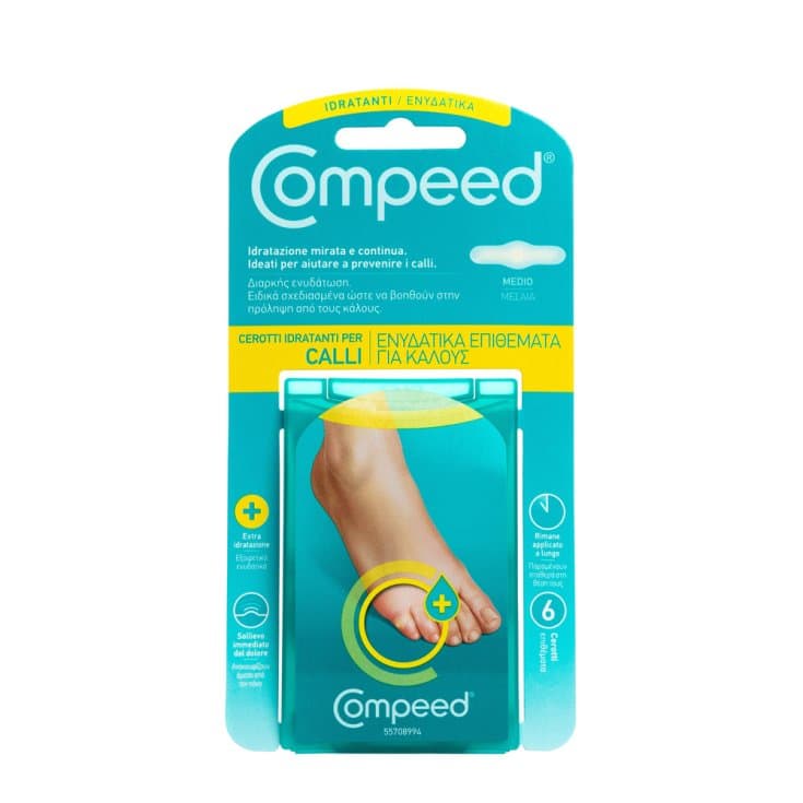 Compeed Hydrogel-Blasenpflaster Hornhaut – 6 Stück