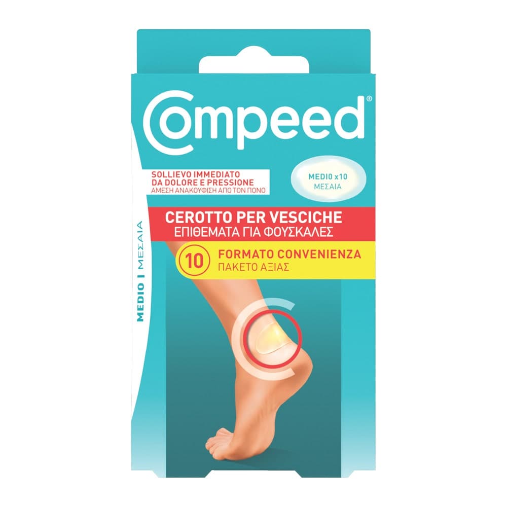 Compeed Pansements Ampoules Moyen – 10 pièces
