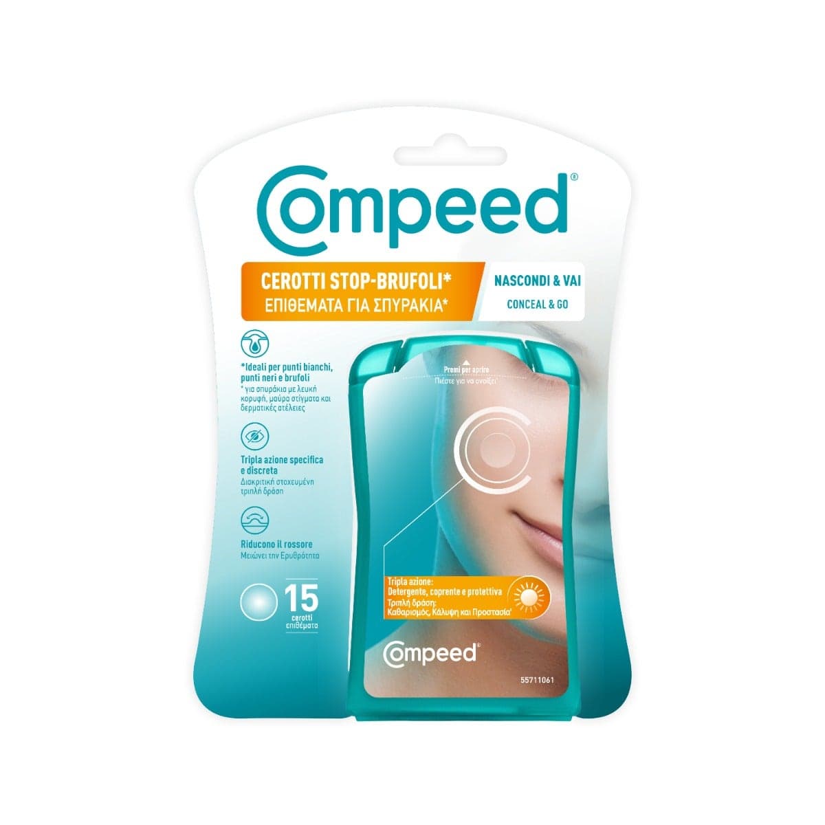 Compeed Pansements pour Imperfections – 15 Pièces