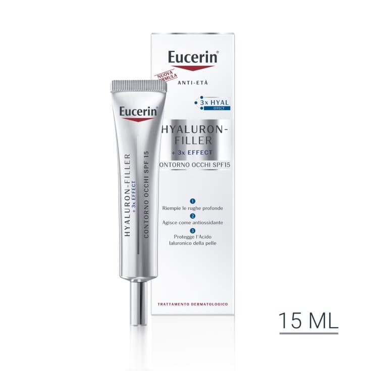 Eucerin Hyalu Fill Crème Contour des Yeux – 15 ml