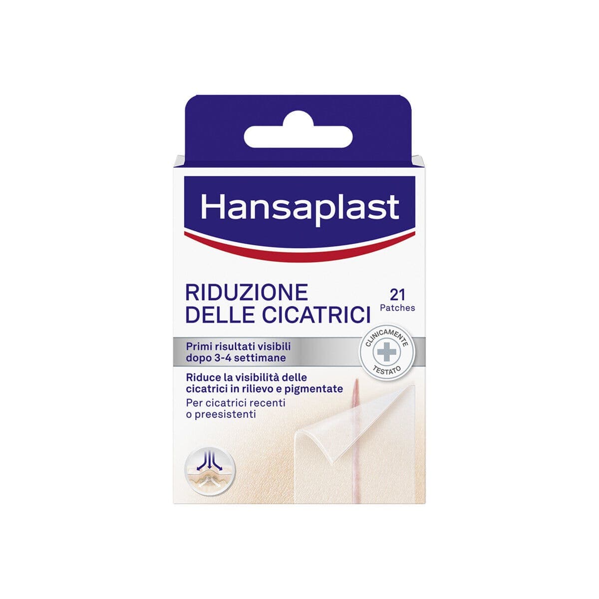 Hansaplast Med Narben-Pflaster – 21 Stück