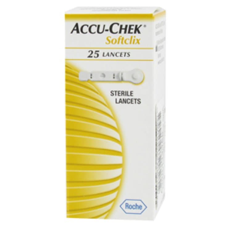 Accu-Chek Softclix – 25 lancettes