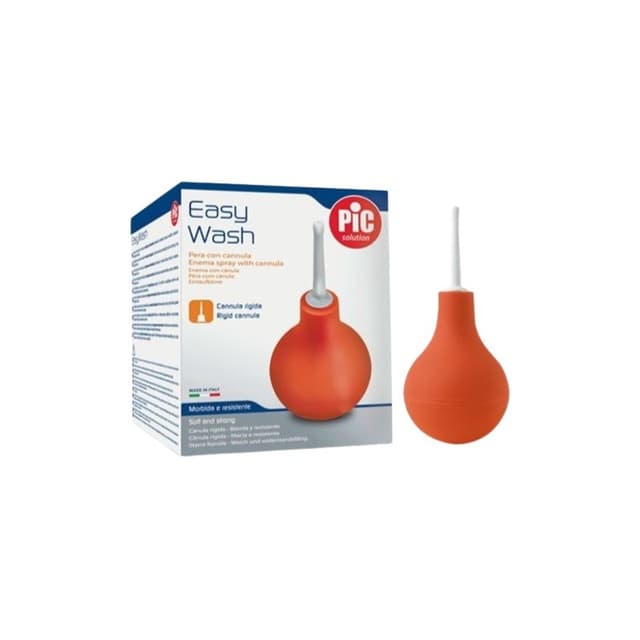 Pic Easy Wash – Poire à lavement avec canule 224 ml