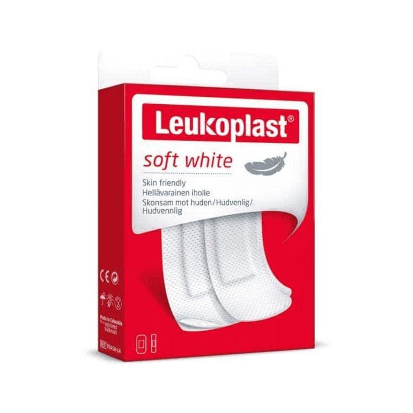 Leukoplast Soft White – 20 pansements assortis