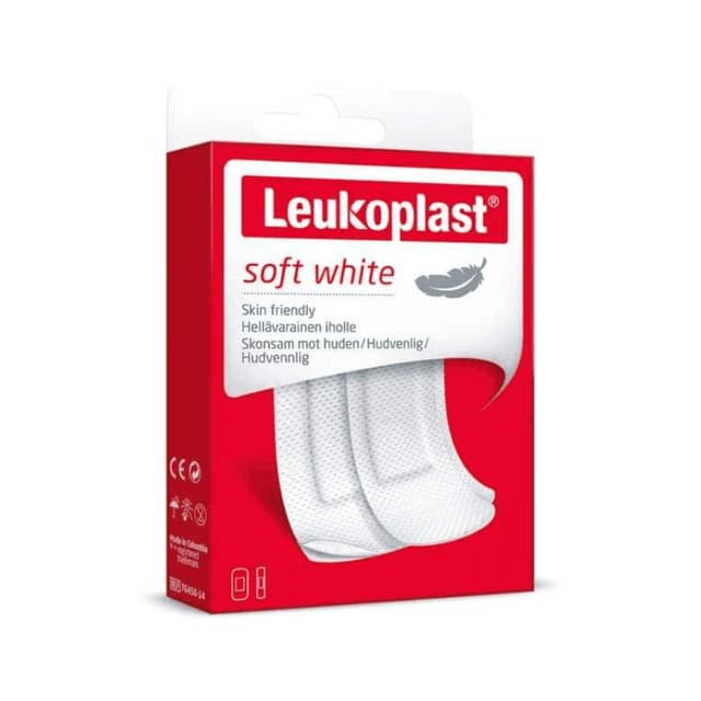 Leukoplast Soft White – 20 pansements assortis