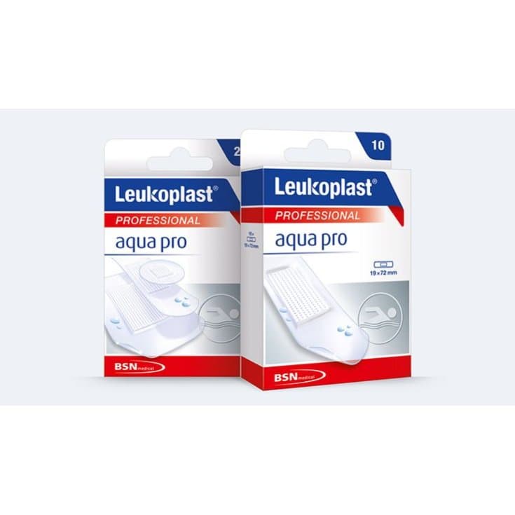 Leukoplast Aquapro – Pansements imperméables 72×19 mm, 10 pièces